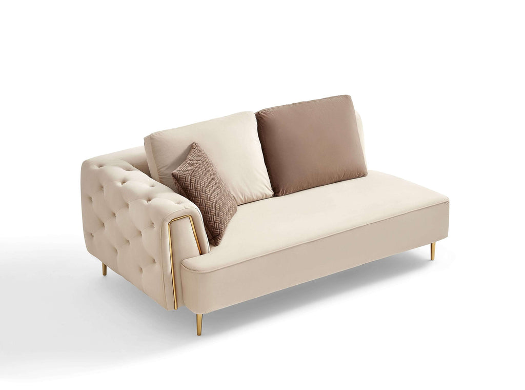 Rubeza Sofia 2+Seater/Corner/2+Seater - Warm Sand