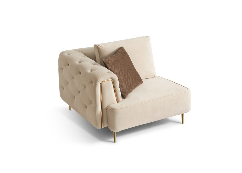 Rubeza Sofia 1+Seater/Corner/2+Seater - Warm Sand