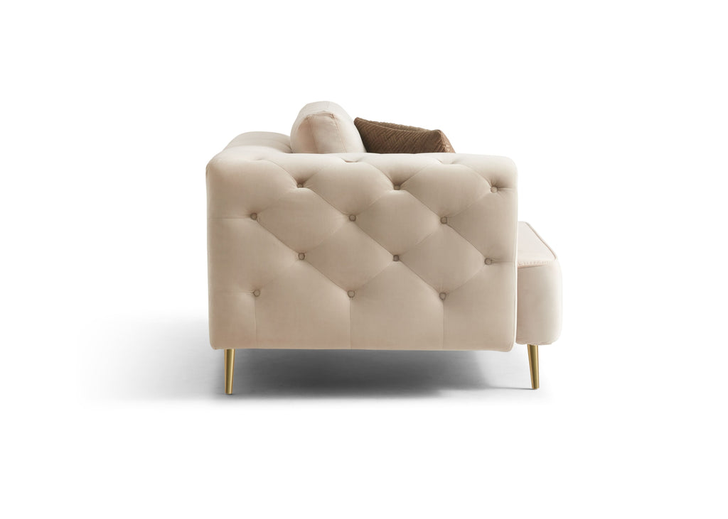 Rubeza Sofia 2+Seater/Corner/2+Seater - Warm Sand