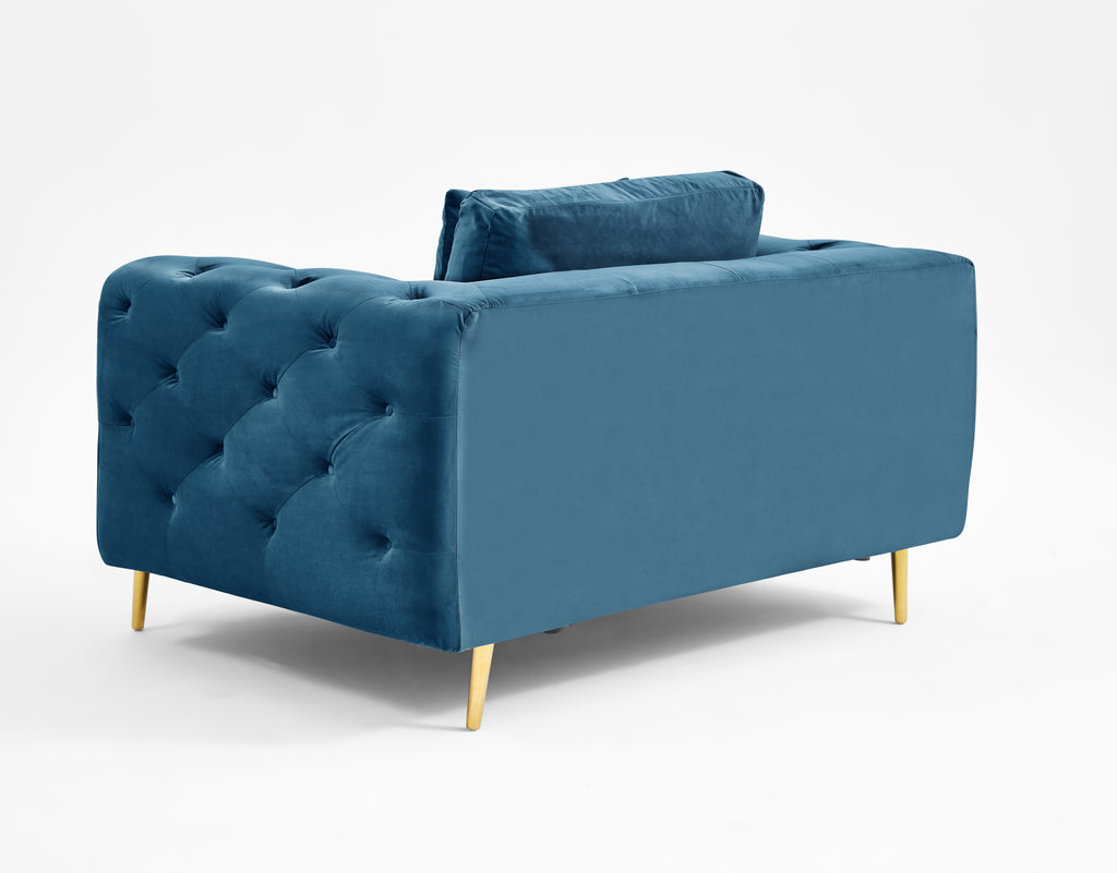 Rubeza Sofia Armchair - Dark Blue