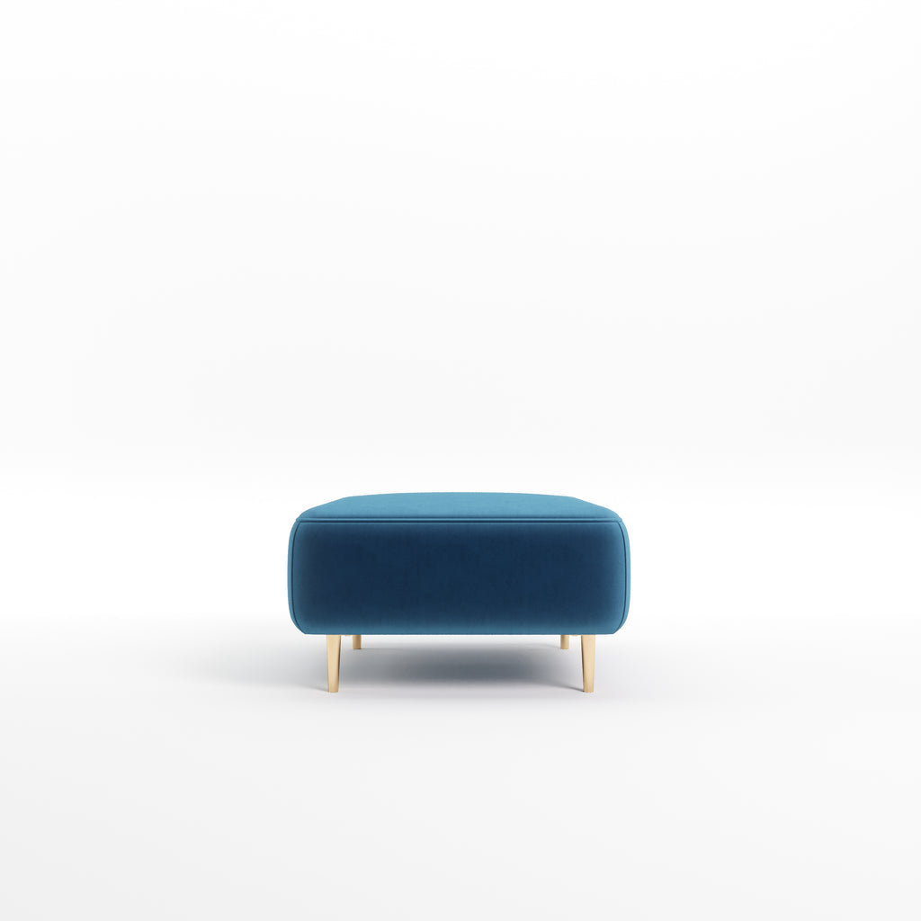 Rubeza Sofia / Cricket Ottoman - Dark Blue