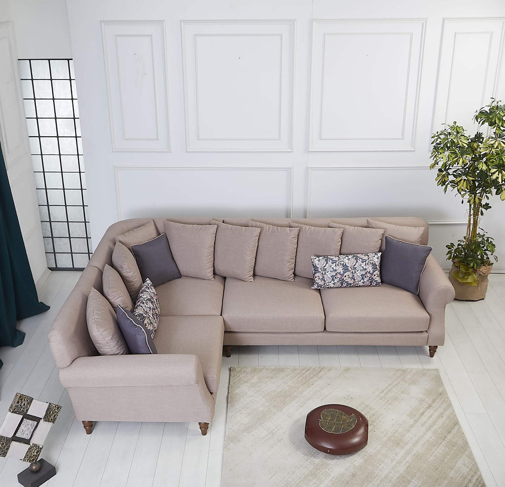 Rubeza Paula 1+Seater/Corner/2+Seater - Tortilla Brown