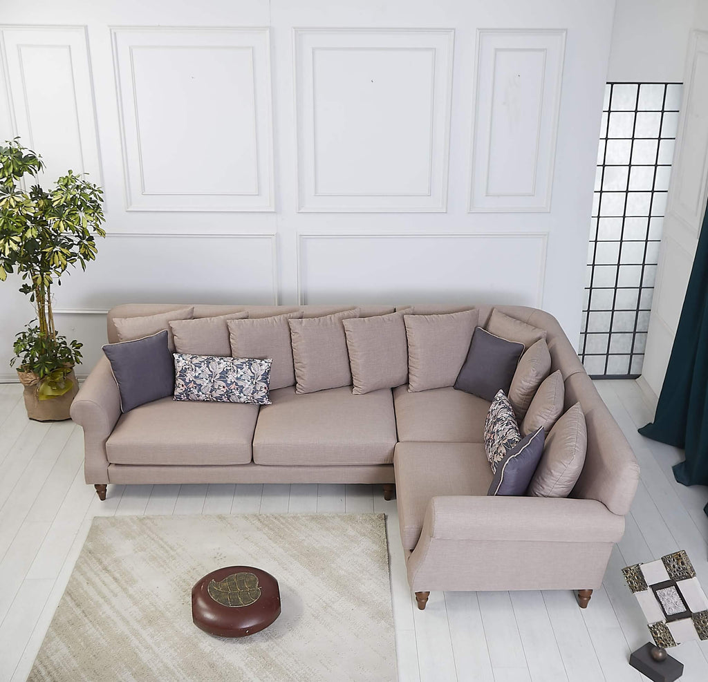 Rubeza Paula 2+Seater/Corner/1+Seater - Tortilla Brown