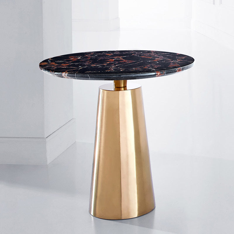 Rubeza Sofia Side Table - Black & Gold