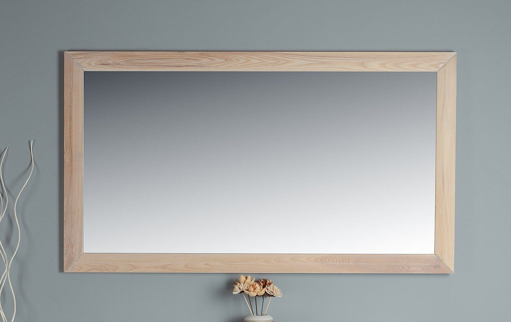 Rubeza Allwood 1420x800mm Luxury Framed Mirror - Wood Veneer