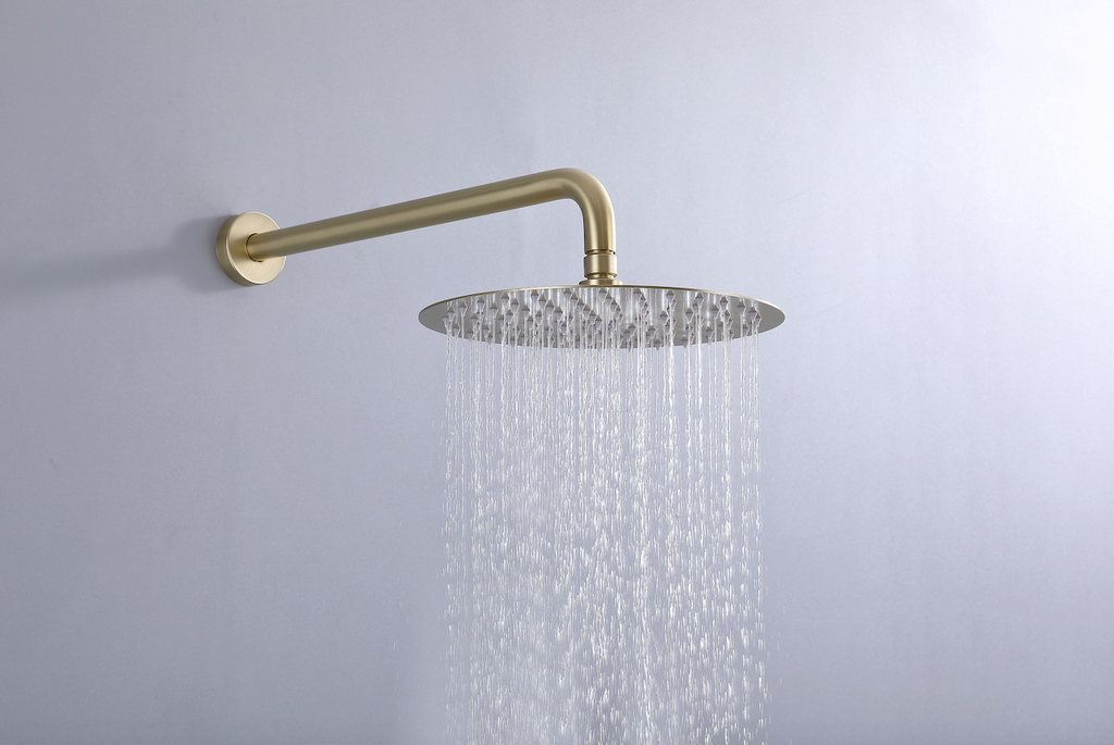 Rubeza Concetto Shower Set - Brushed Gold