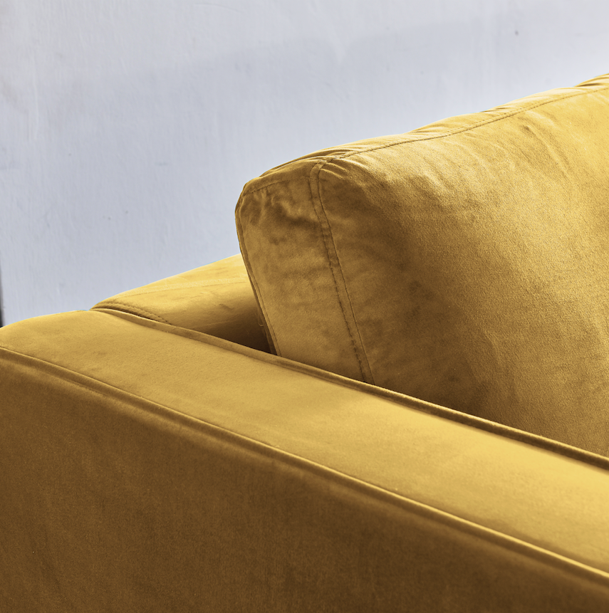 Rubeza Scott Big Cushion (Back) - Gold