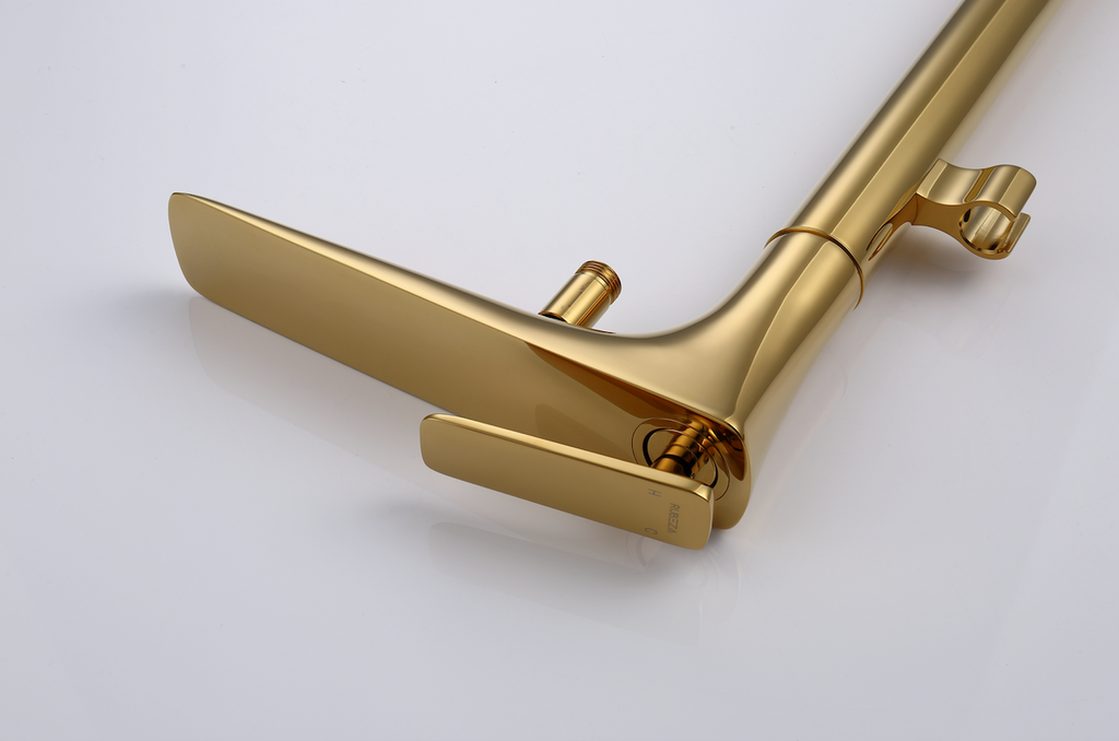 Rubeza Concetto FreeStanding Bath Tap - brushed Gold