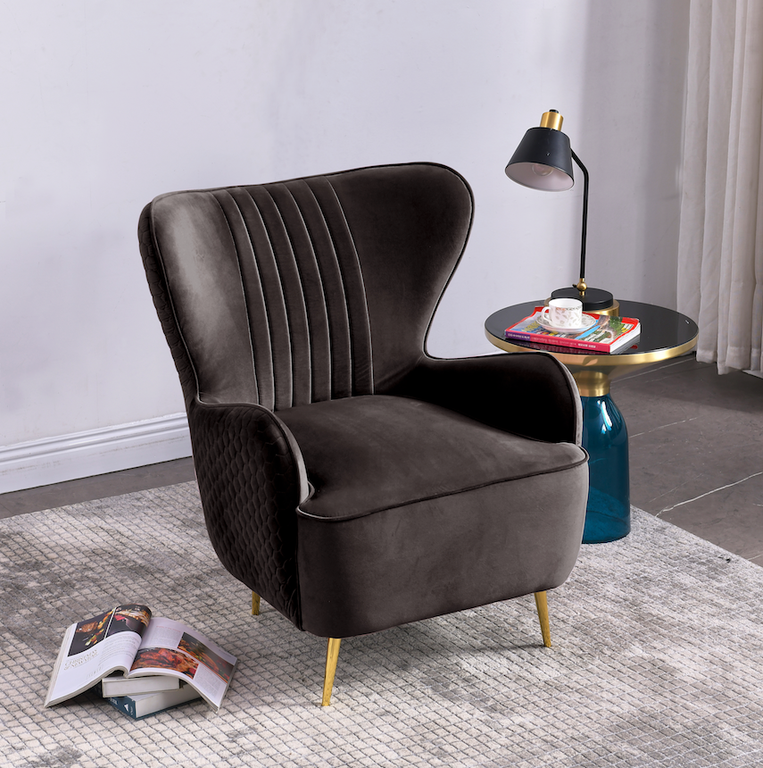 Grey armchair fantastic deals furniture