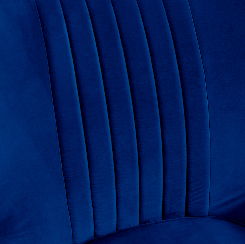 Rubeza Leo Lottie Collection Armchair - Indigo Blue