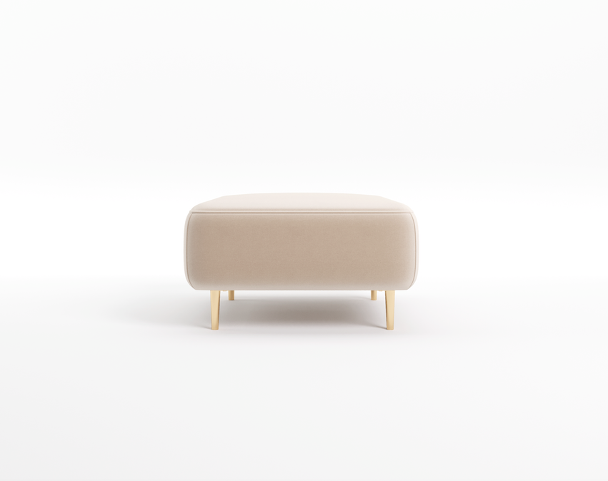 Rubeza Sofia / Cricket Ottoman - Warm Sand