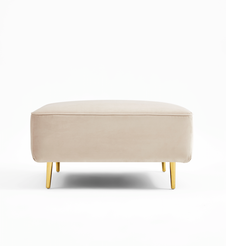 Rubeza Sofia / Cricket Ottoman - Warm Sand