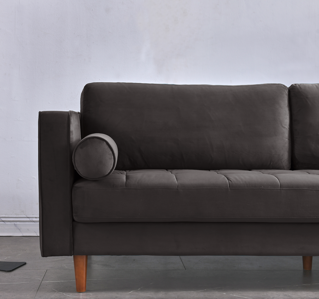 Rubeza Scott 3 Seater Sofa - Iron Grey