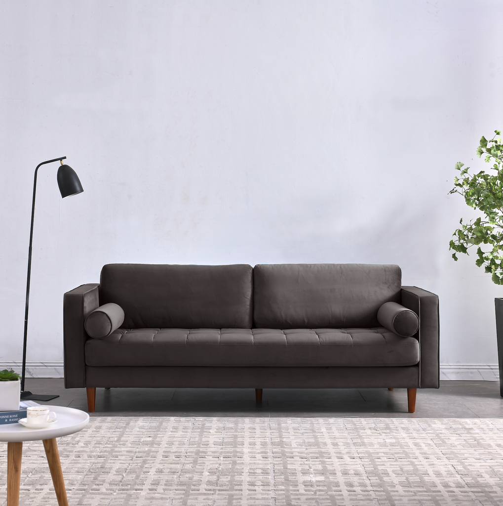 Rubeza Scott 3 Seater Sofa - Iron Grey