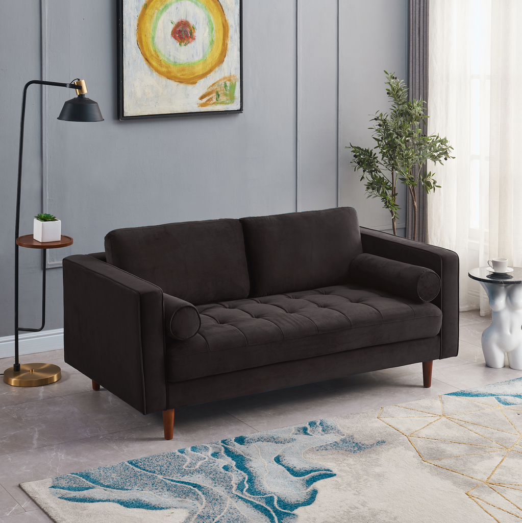 Rubeza Scott 2 Seater Sofa - Iron Grey