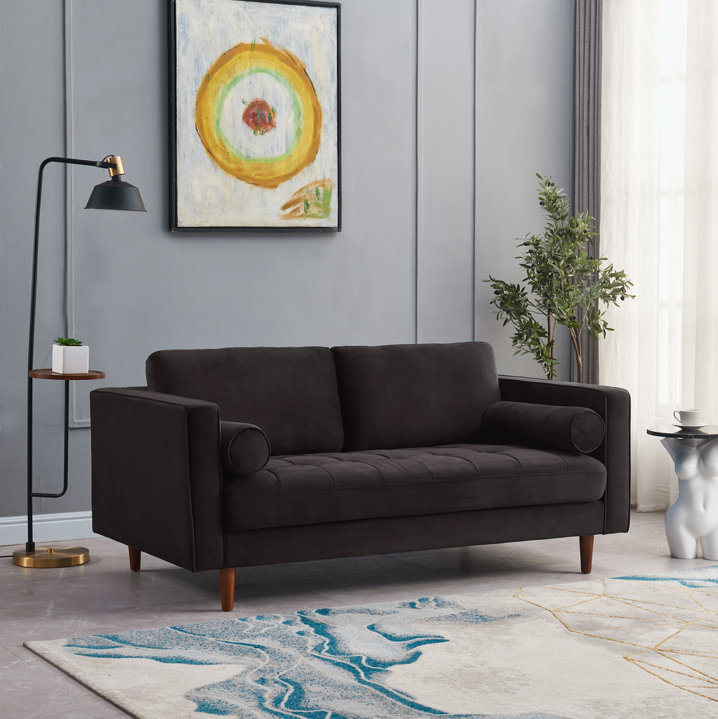 Rubeza Scott 2 Seater Sofa - Iron Grey