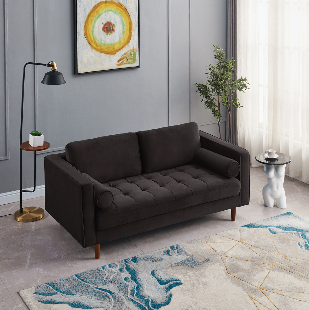 Rubeza Scott 2 Seater Sofa - Iron Grey