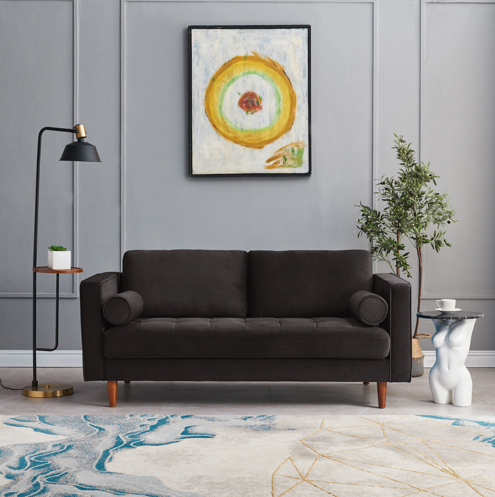 Rubeza Scott 2 Seater Sofa - Iron Grey