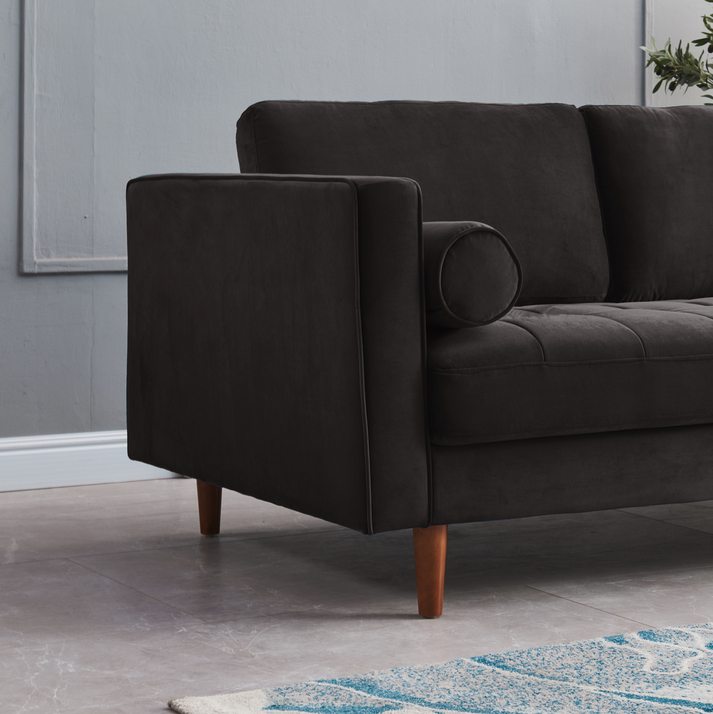 Rubeza Scott 2 Seater Sofa - Iron Grey