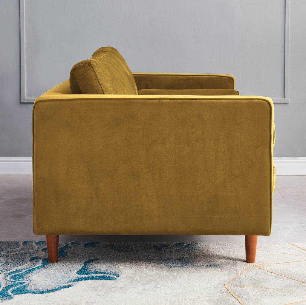 Rubeza Scott 2 Seater Sofa - Posh Gold
