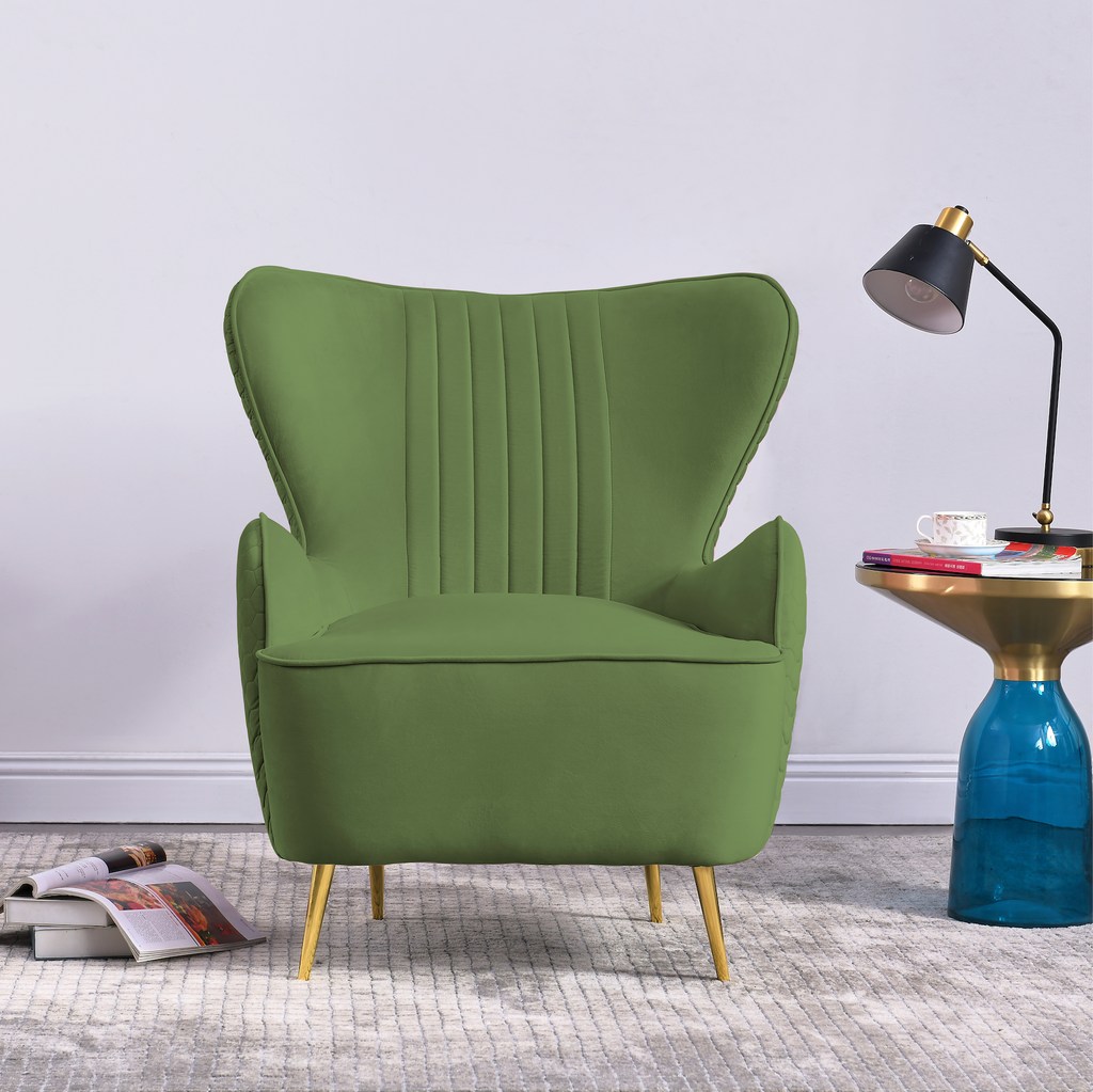 Rubeza Leo Lottie Collection Armchair - Grass Green 2