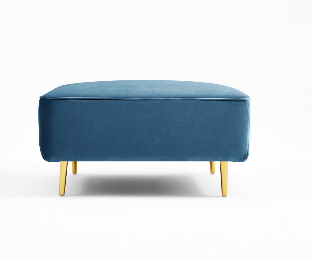 Rubeza Sofia / Cricket Ottoman - Dark Blue