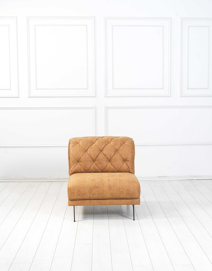 Rubeza Piera 2+Seater/Corner/Armless 1 Seater/Armless 1 Seater/ Chaise - Tan