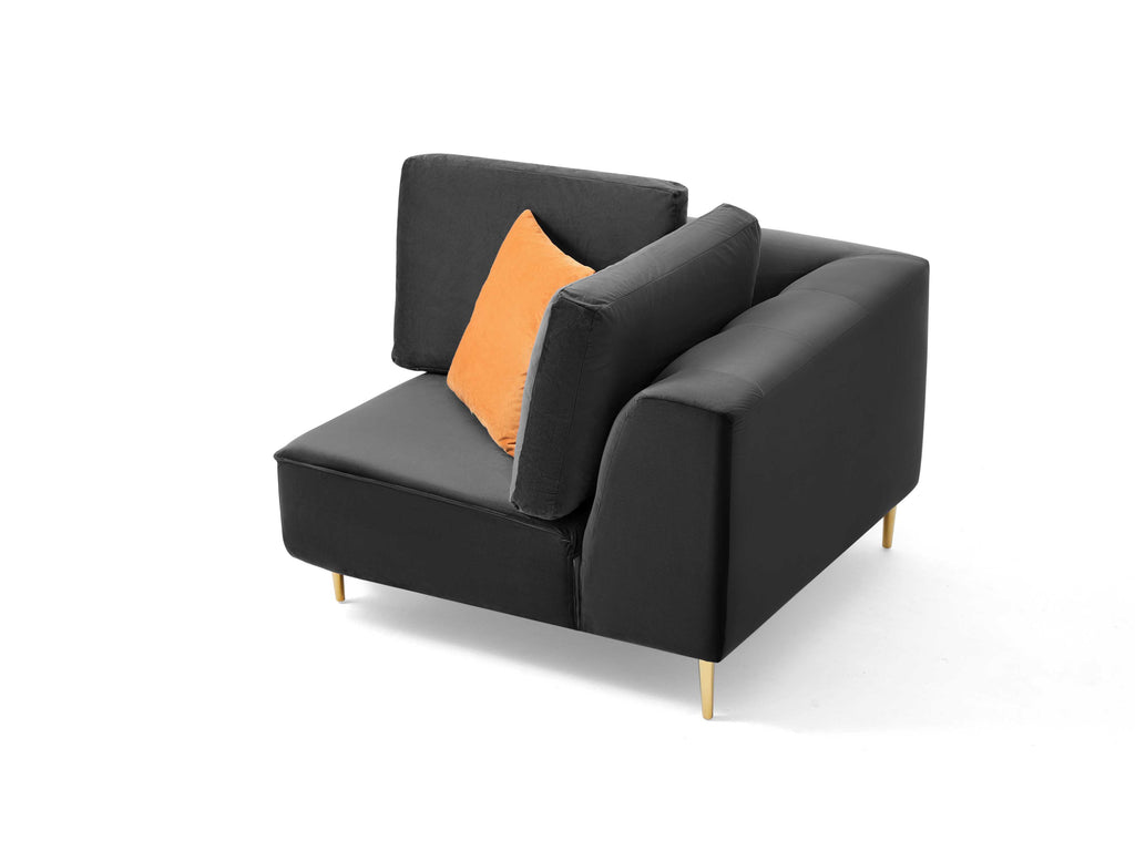 Rubeza Sofia 2+Seater/Corner/1+Seater - Black