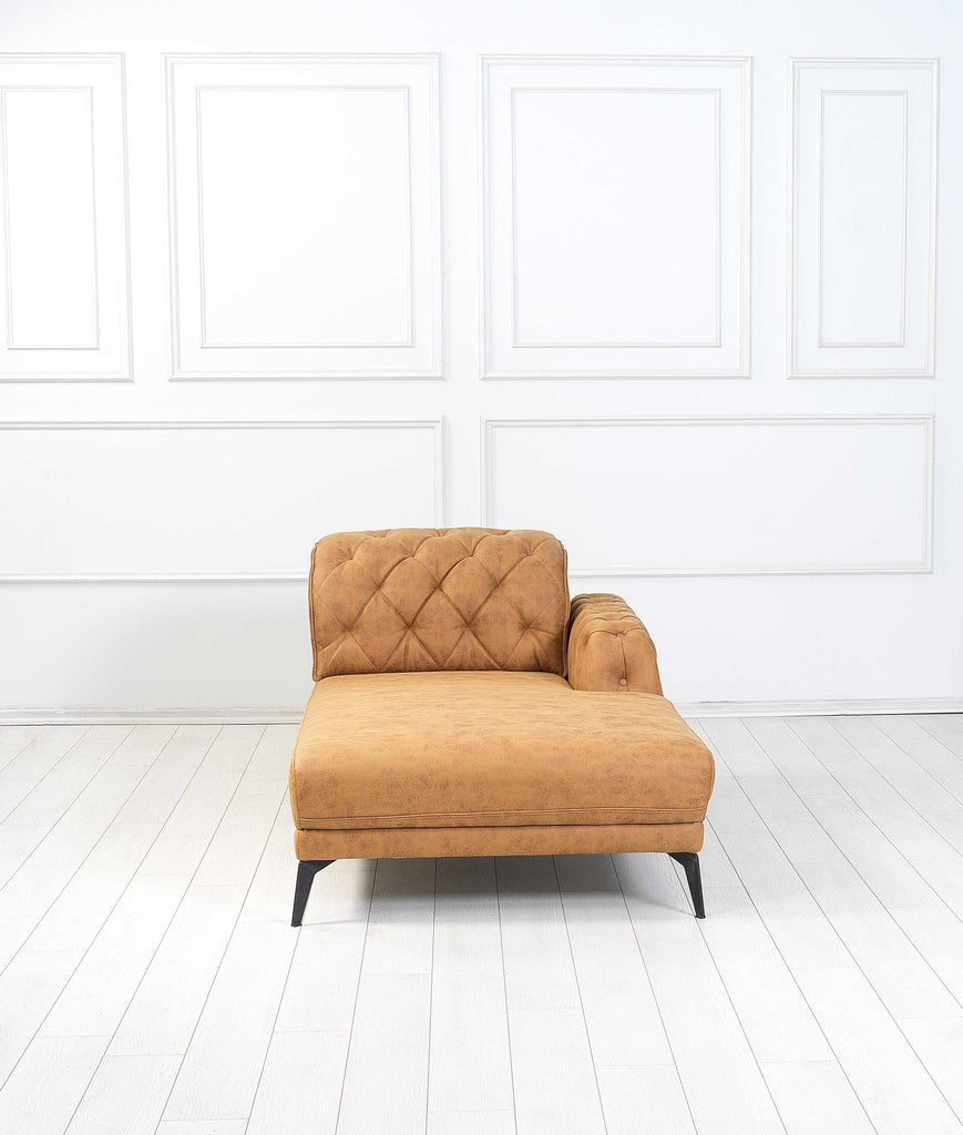 Rubeza Piera 2+Seater/Corner/Armless 1 Seater/Armless 1 Seater/ Chaise - Tan