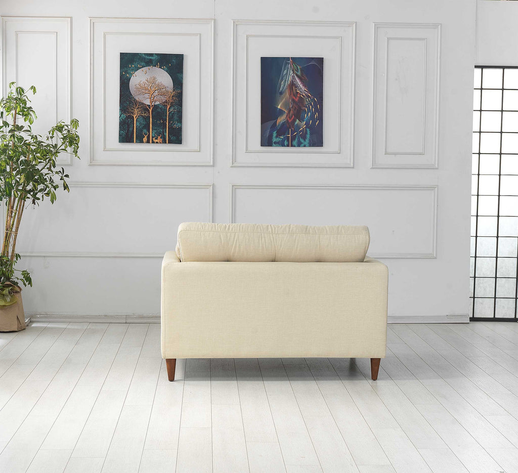 Rubeza Leo Collection 2 Seater Sofa - Daisy White All Over