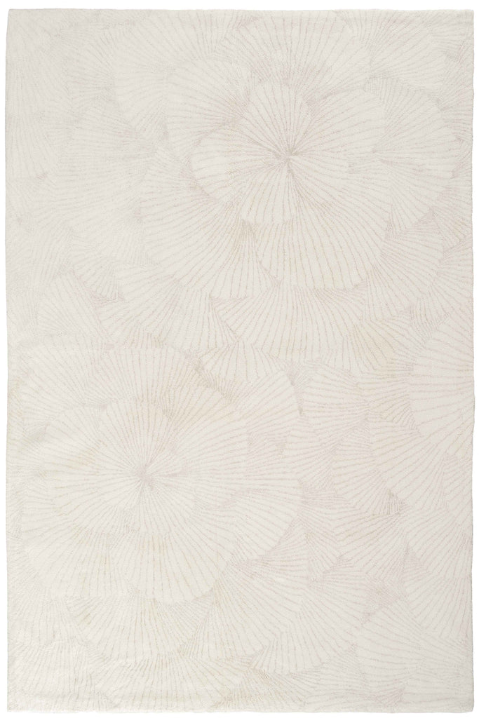 Royal Collection Elena Design Cotton Linen Blend Rug - Beige