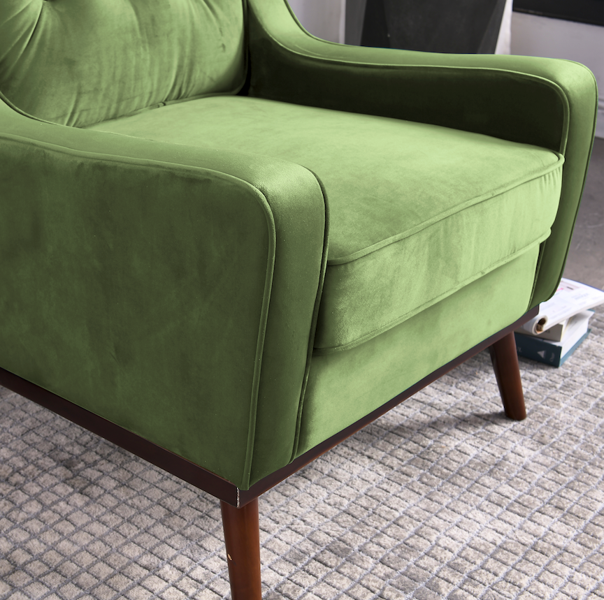 Rubeza Scott Collection Armchair - Grass Green 2