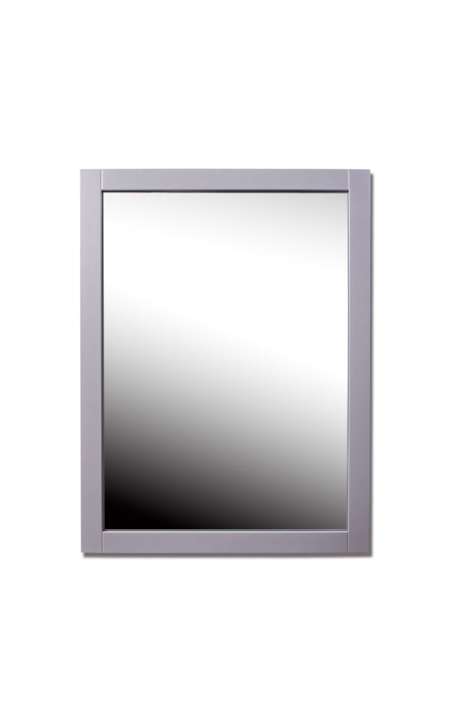 Rubeza Fabien 600x800 mm Cashmere Grey Framed Mirror