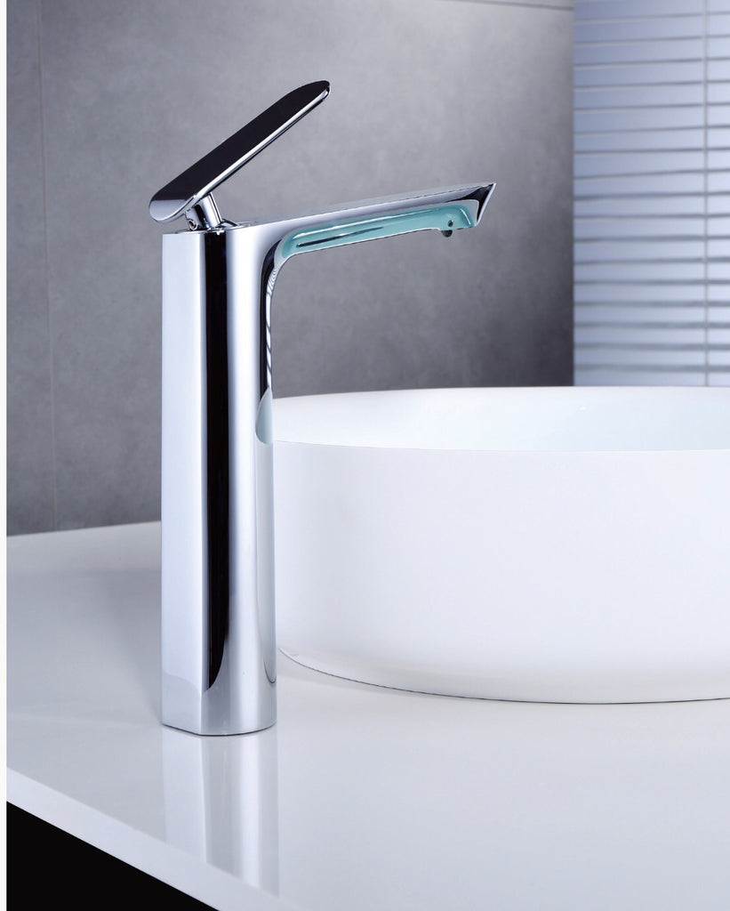 Rubeza Tall Concetto Basin Mixer Tap Chrome