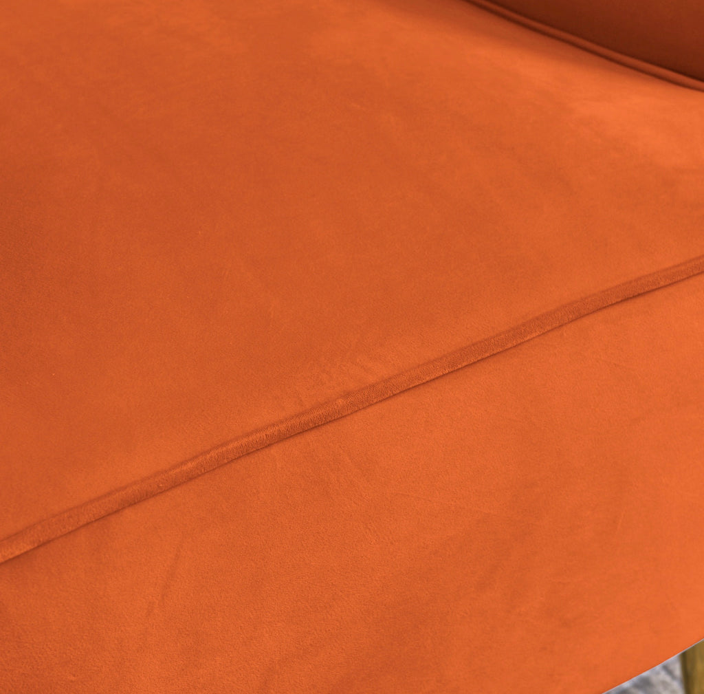 Rubeza Leo Lottie Collection Armchair - Burnt Orange