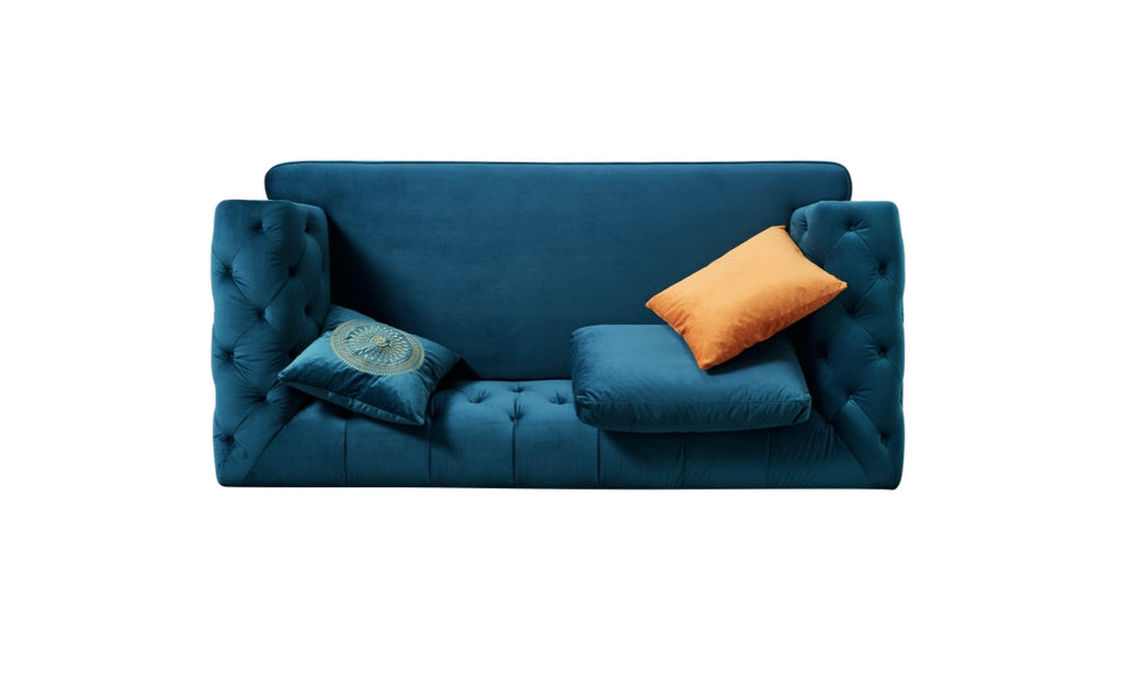 Rubeza Sofia 3 Seater Sofa - Dark Blue