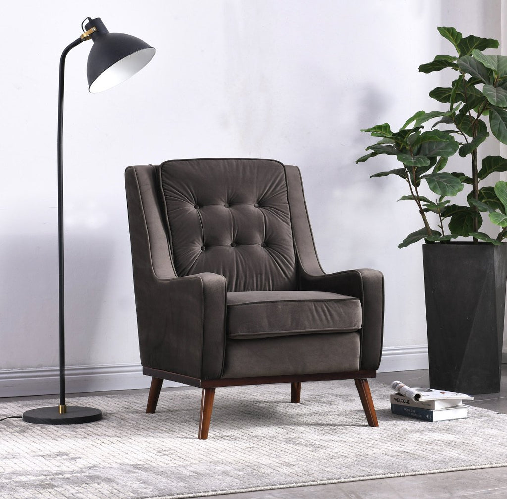 Rubeza Scott Collection Armchair - Iron Grey