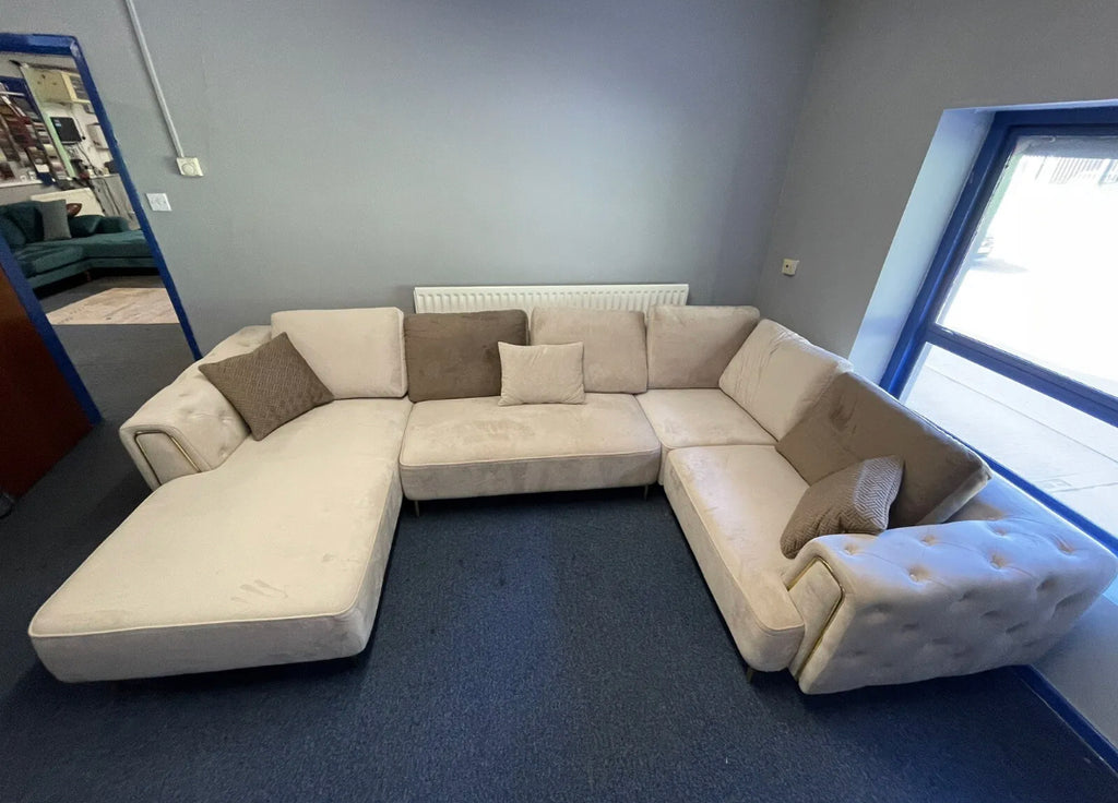 Rubeza Sofia Chaise/2+Seater/Corner/1+Seater- Warm Sand