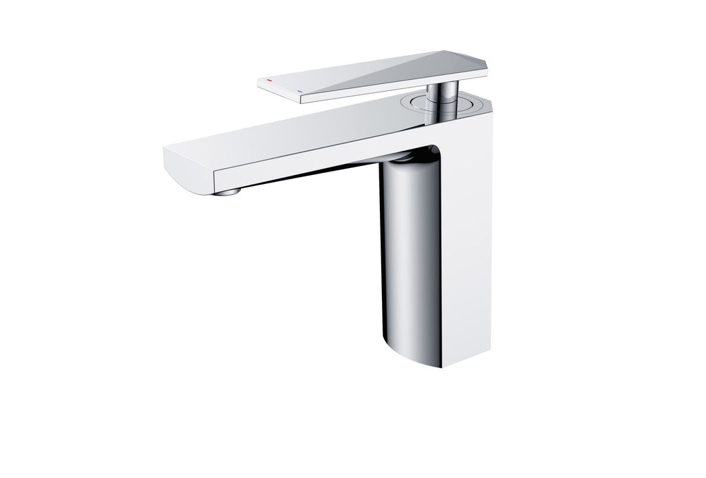 Rubeza Starck Basin Mixer Tap - Chrome