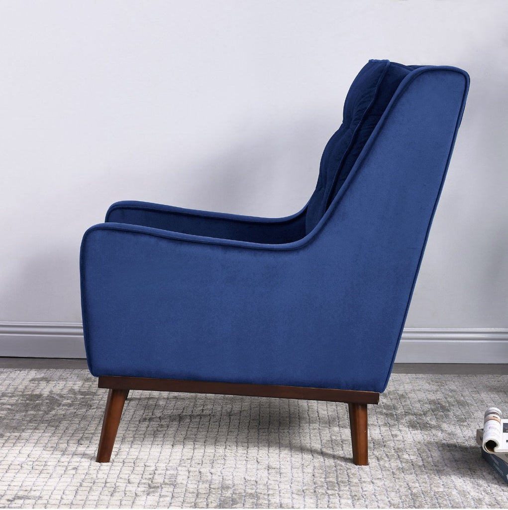 Rubeza Scott Collection Armchair - Indigo Blue