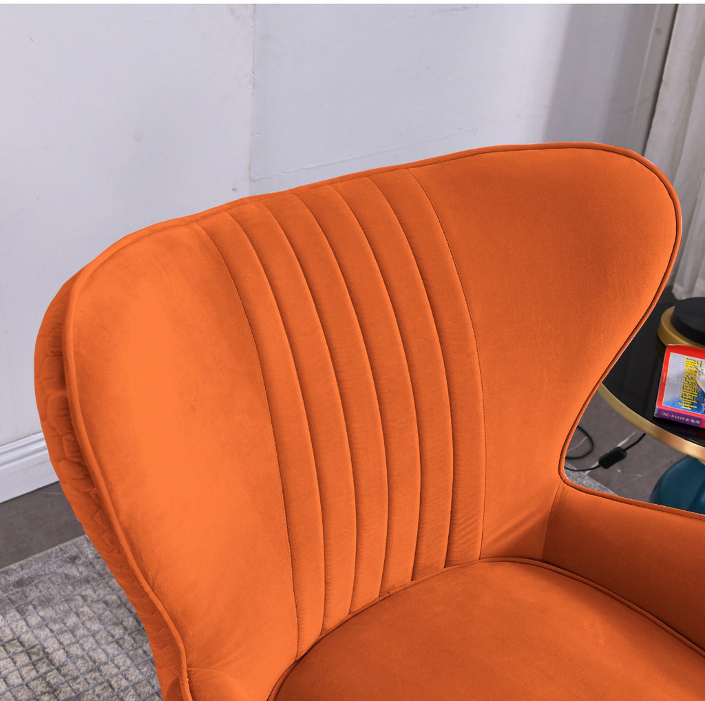 Rubeza Leo Lottie Collection Armchair - Burnt Orange