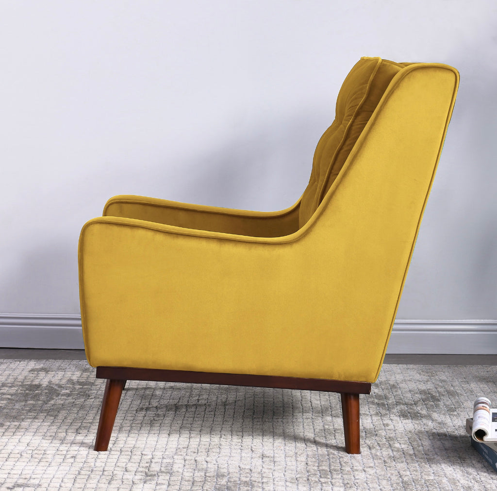 Rubeza Scott Collection Armchair - Posh Gold