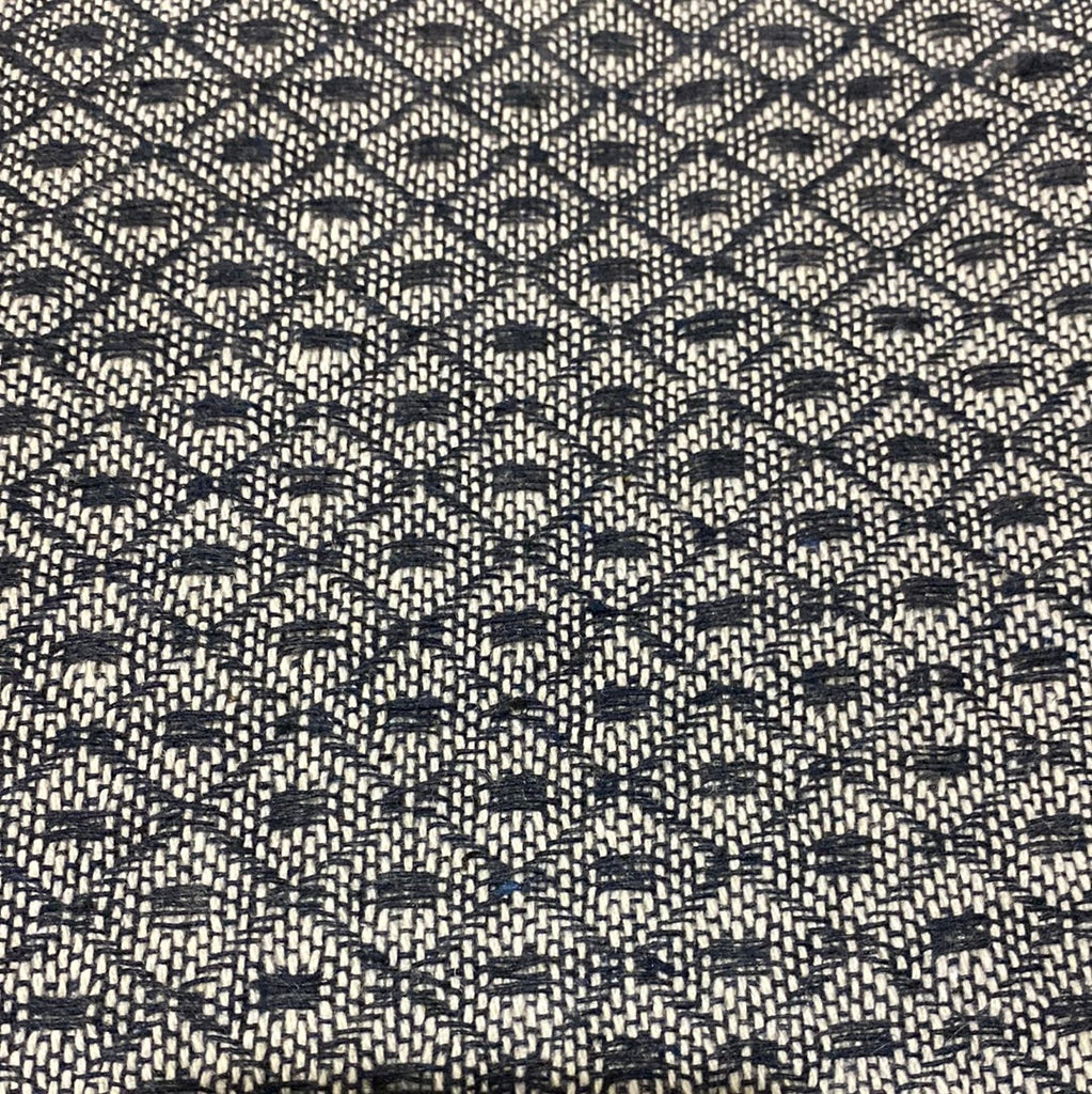 Cotswold Cotton Textured Diamond Patterned Design Blanket With Tassels