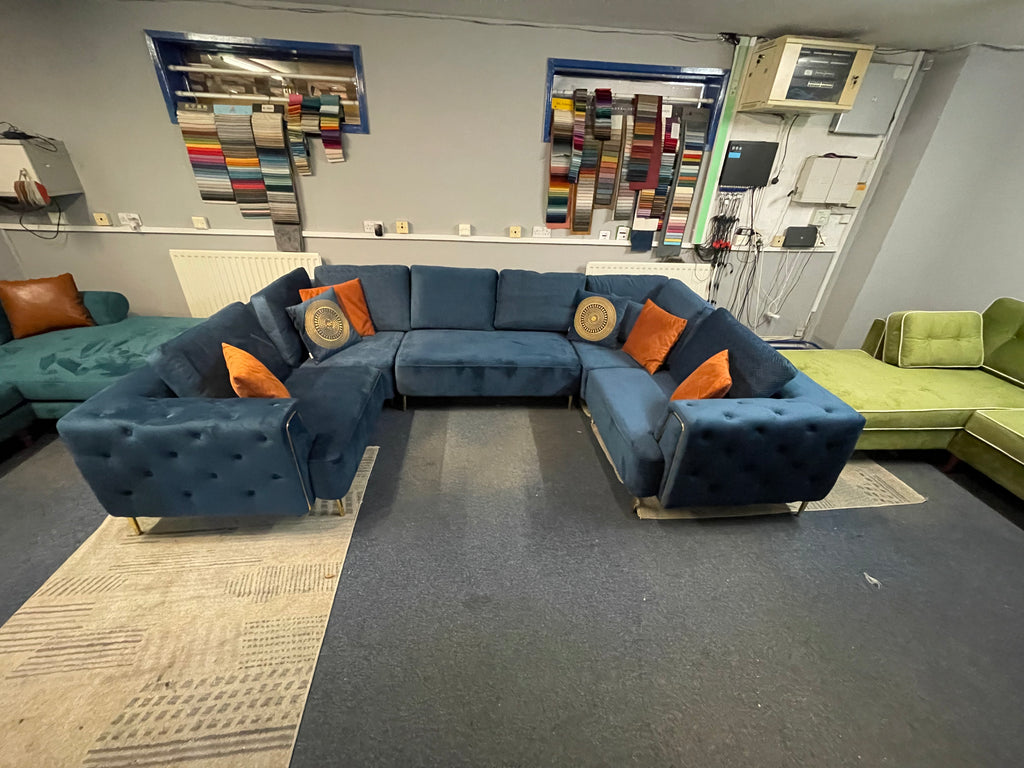 Display Rubeza Sofia  1+Seater/Corner/2+Seater -1+seater/Corner Dark Blue