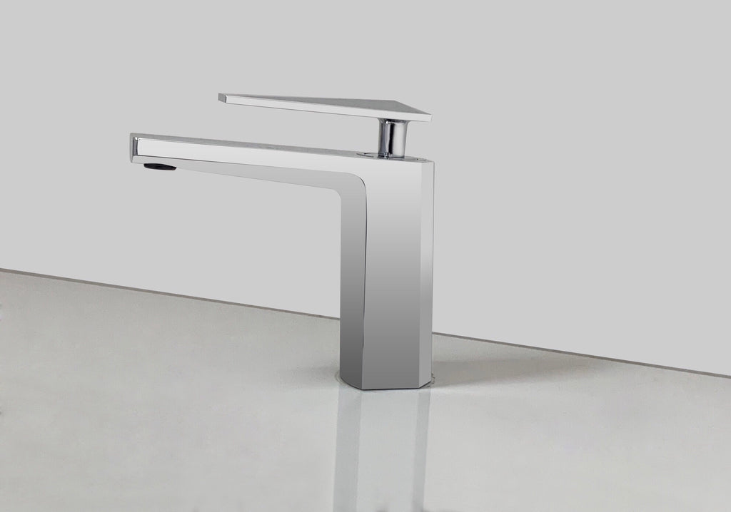 Rubeza Starck Basin Mixer Tap - Chrome