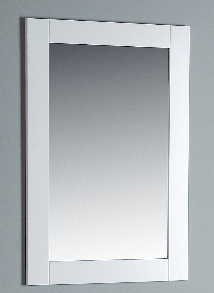 Rubeza Sazio 711x800mm Luxury Framed Mirror White