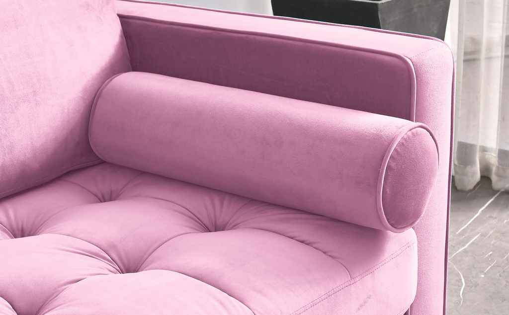 Rubeza Scott Cylinder Cushion - Pink