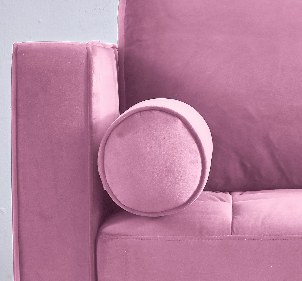 Rubeza Scott Cylinder Cushion - Pink