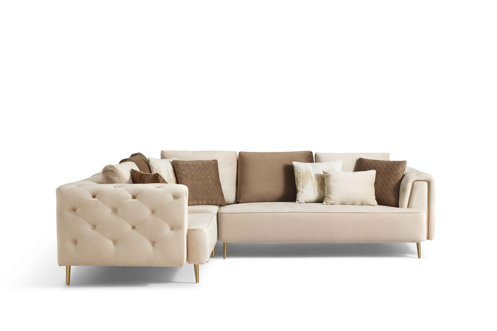 Rubeza Sofia 1+Seater/Corner/2+Seater - Warm Sand