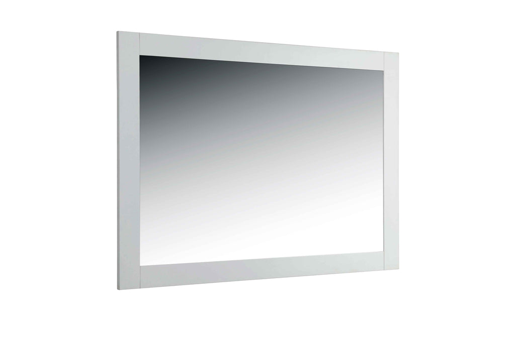 Rubeza 1120x800mm Luxury Framed Mirror - White